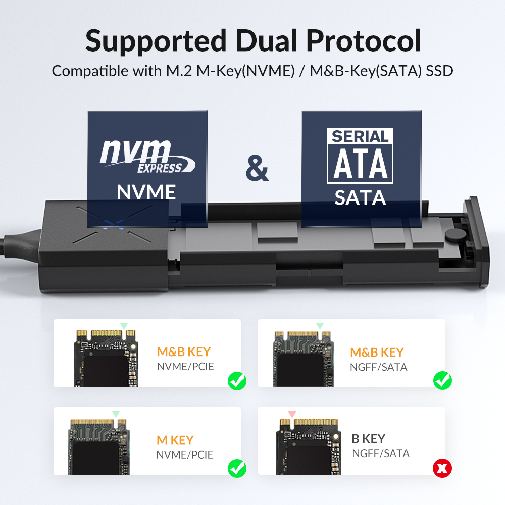 Idsonix-nvme sata ssdエンクロージャー, - 8Tb M2 Nvme Ssd のレビューと価格