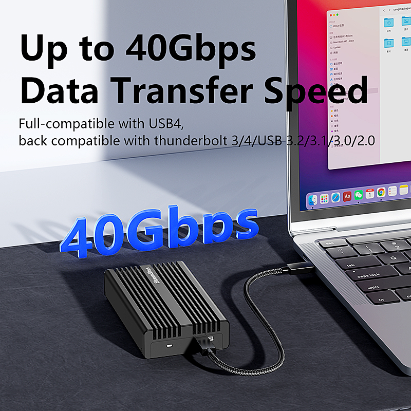 Blueendless 40Gbps NVMe SSDエンク - Usb4 40Gbps External Ssd 8Tb のレビューと価格